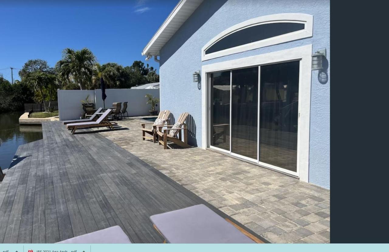 Pool/Waterfront Home 5 Min Walk To Siesta Key Village And Beach Luaran gambar